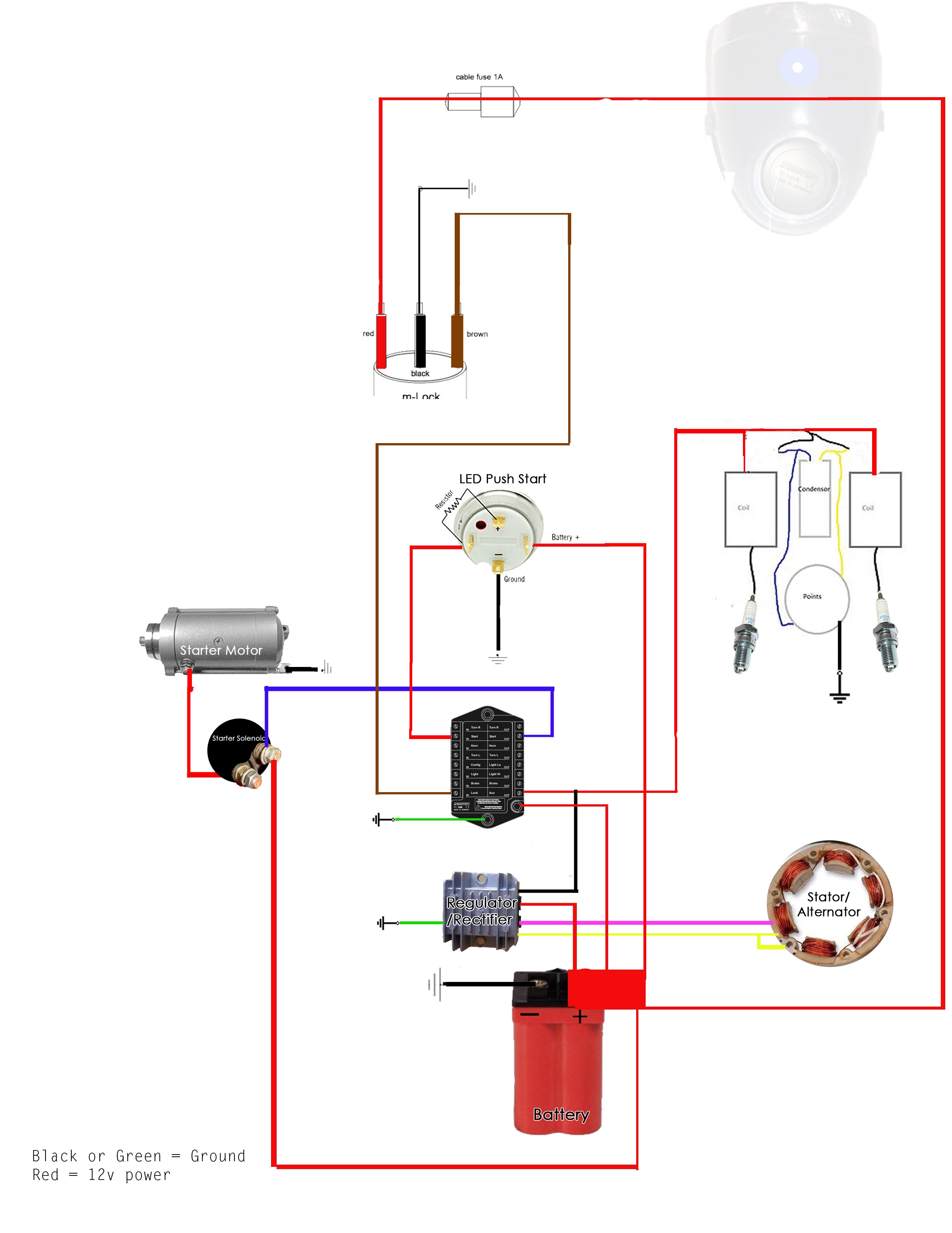 Starter Solenoid Honda Cb350 Wiring Diagram from www.hondatwins.net