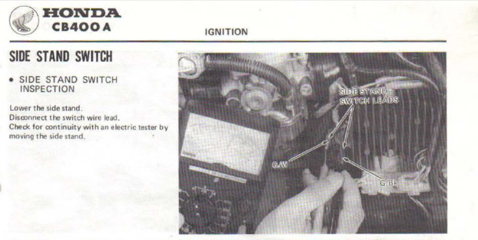 Rare Vintage Honda Service Manual specified 